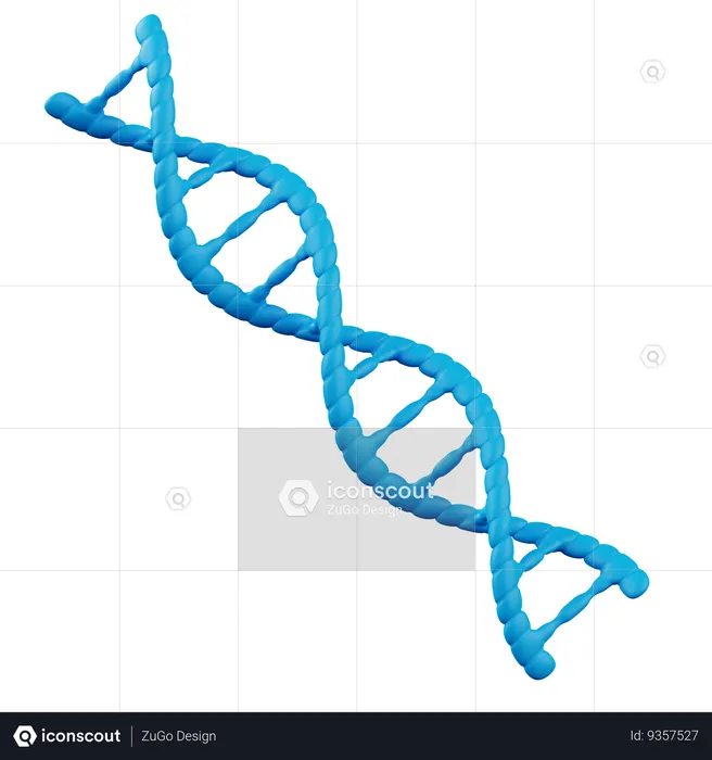 Dna  3D Icon