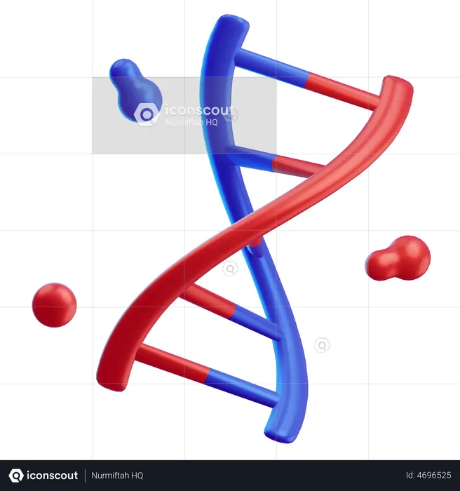 Dna  3D Illustration