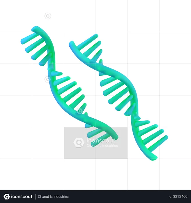 Dna  3D Illustration