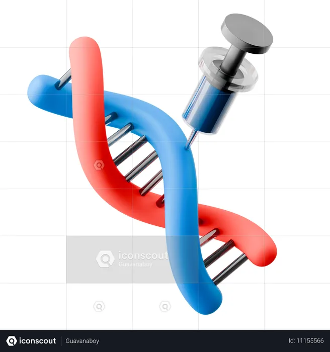 DNA 변형  3D Icon