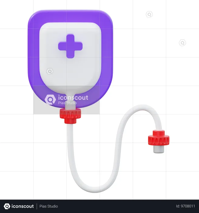 Doação de sangue  3D Icon