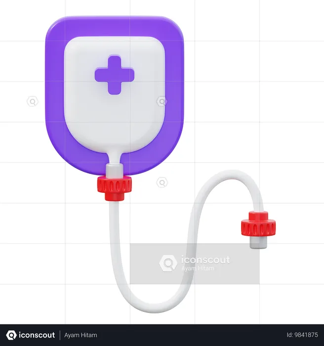 Doação de sangue  3D Icon