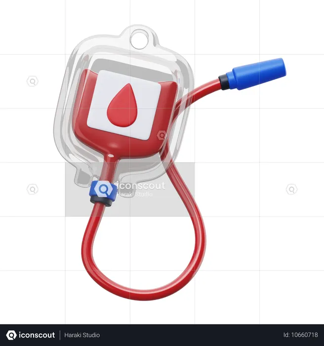 Doação de sangue  3D Icon