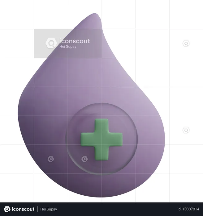 Doação de sangue  3D Icon