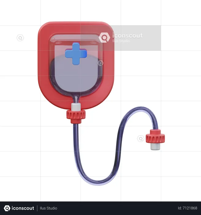 Doação de sangue  3D Icon