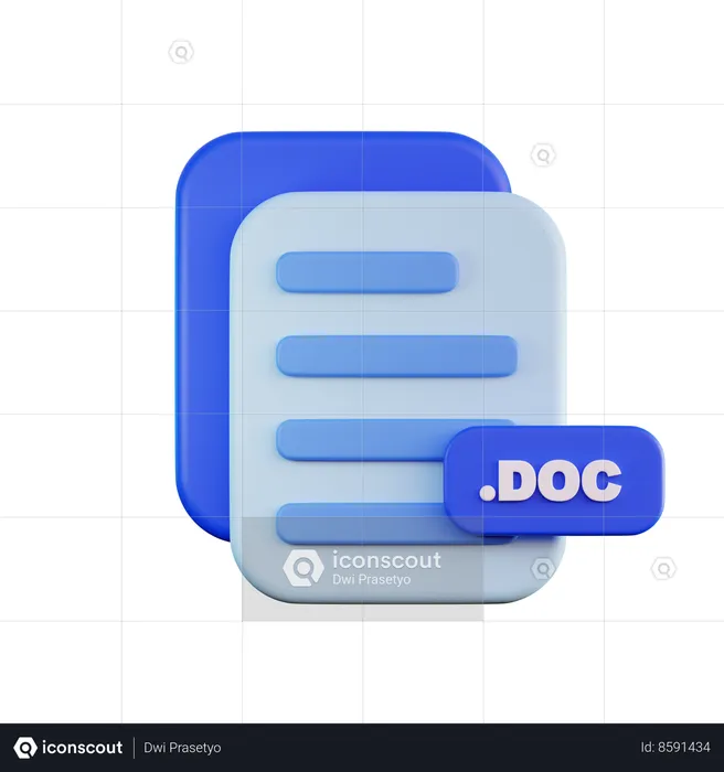 Doc  3D Icon