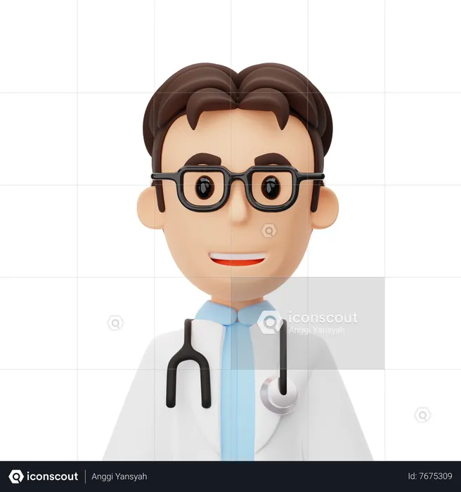 Médecin  3D Icon