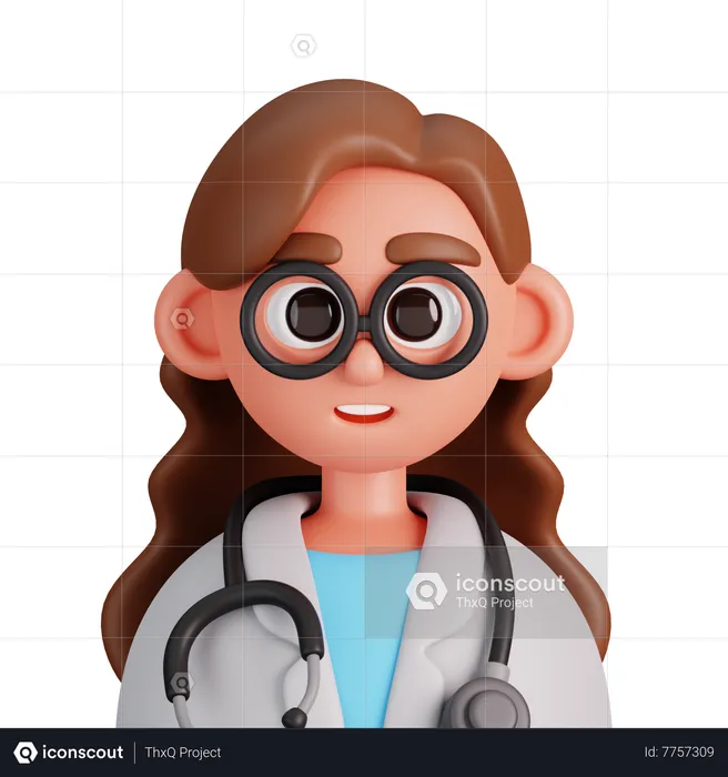 Médecin  3D Icon