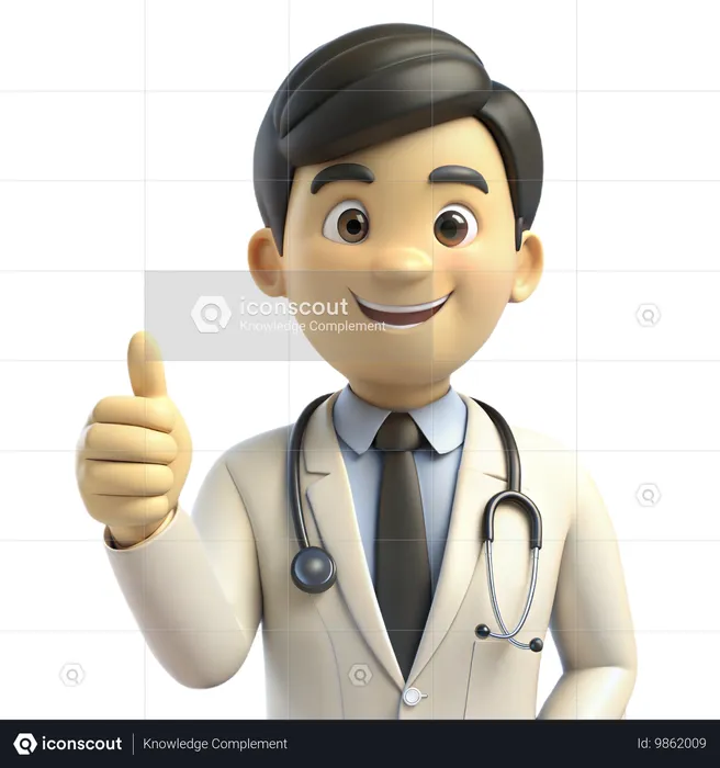 Docteur, bravo  3D Icon