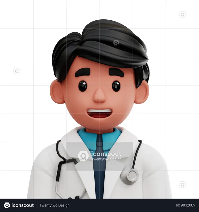 DOCTOR  3D Icon