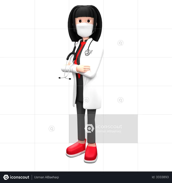 Doctor  3D Illustration