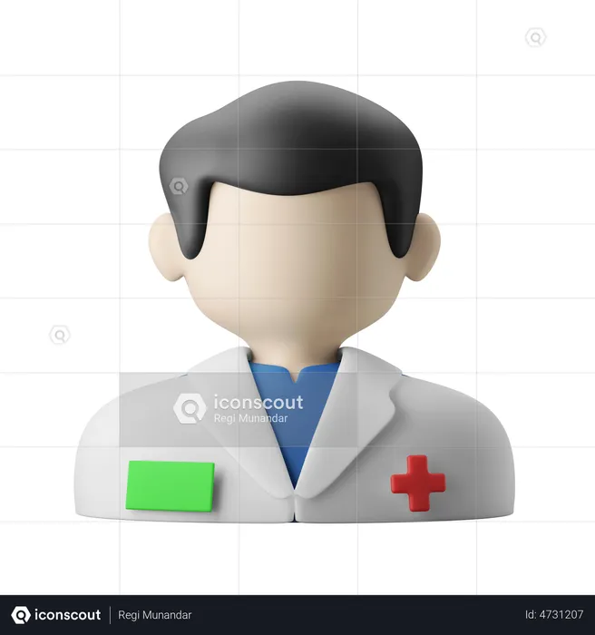 Doctor  3D Illustration