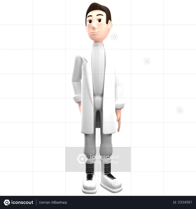 Doctor  3D Illustration