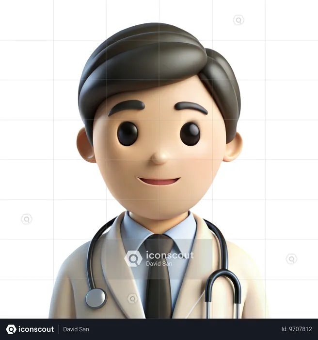 Doctor Avatar  3D Icon