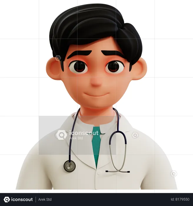 Doctor Avatar  3D Icon