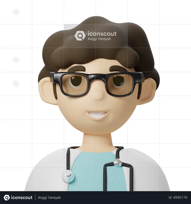 Doctor Avatar  3D Icon