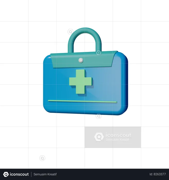 Doctor bag  3D Icon