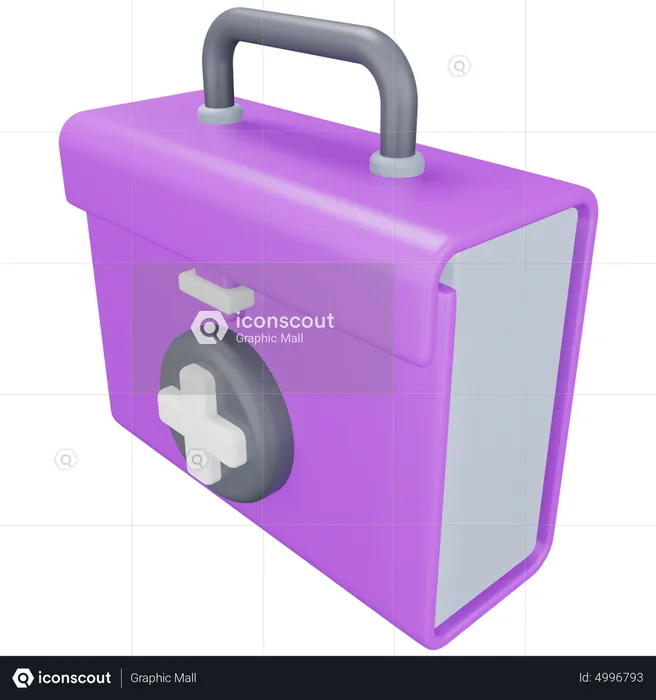 Doctor Bag  3D Icon