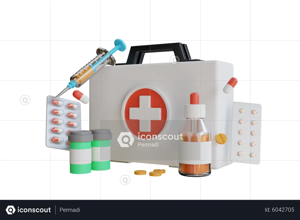 Doctor Kit  3D Icon