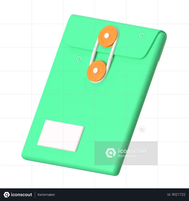 Document  3D Icon