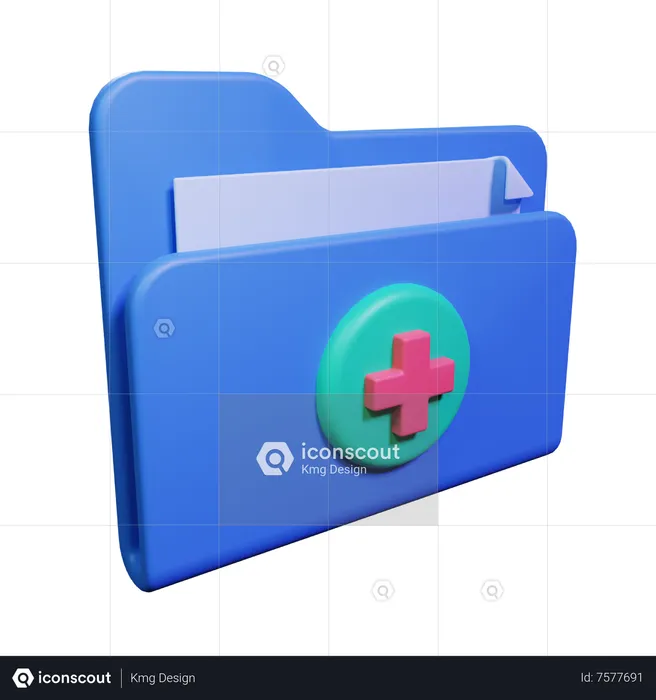 Document  3D Icon