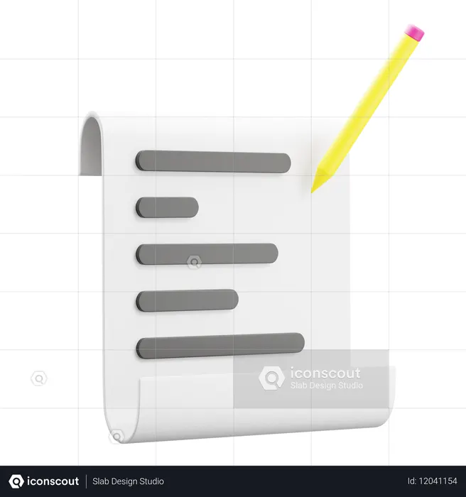 Document de révision  3D Icon