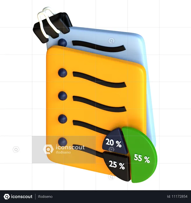 Documento  3D Icon