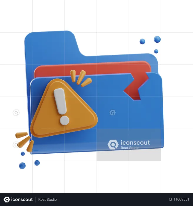 Documento falhou  3D Icon