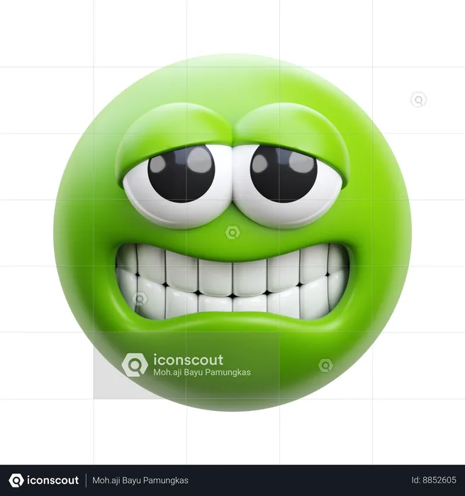 Doente Emoji 3D Icon