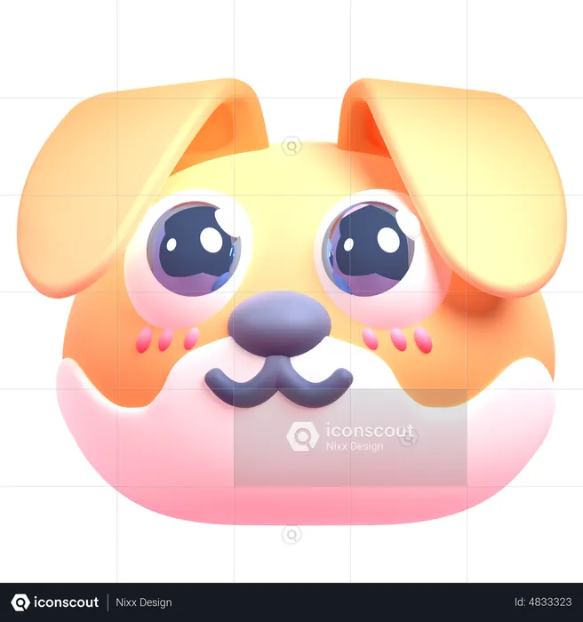 Dog  3D Icon