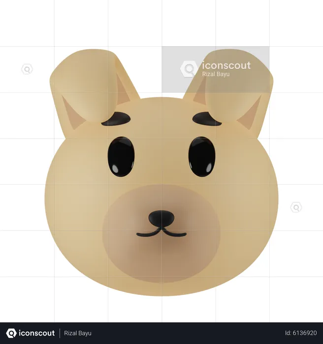 Dog  3D Icon