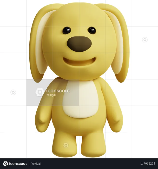 Dog  3D Icon