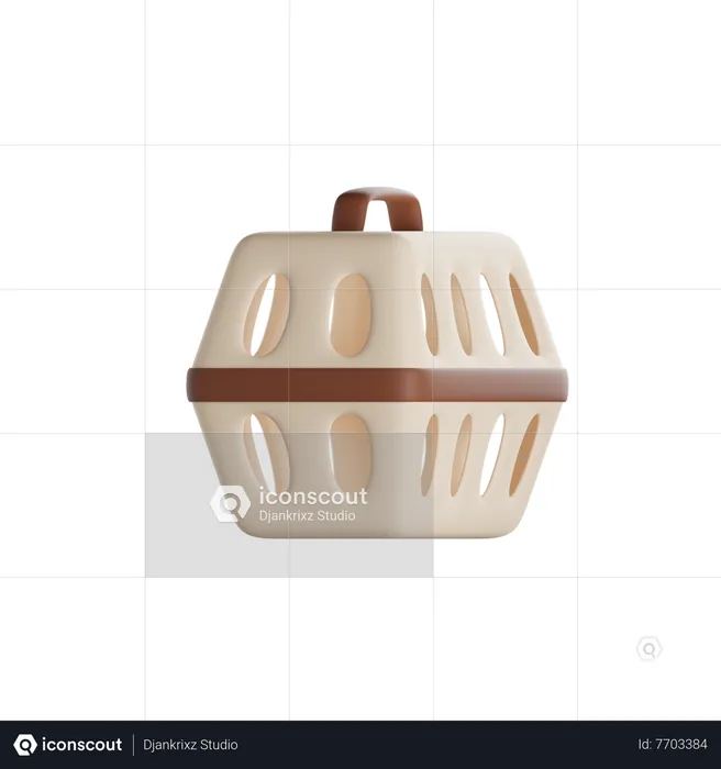 Dog Carrier  3D Icon