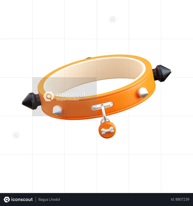 Dog Collar  3D Icon