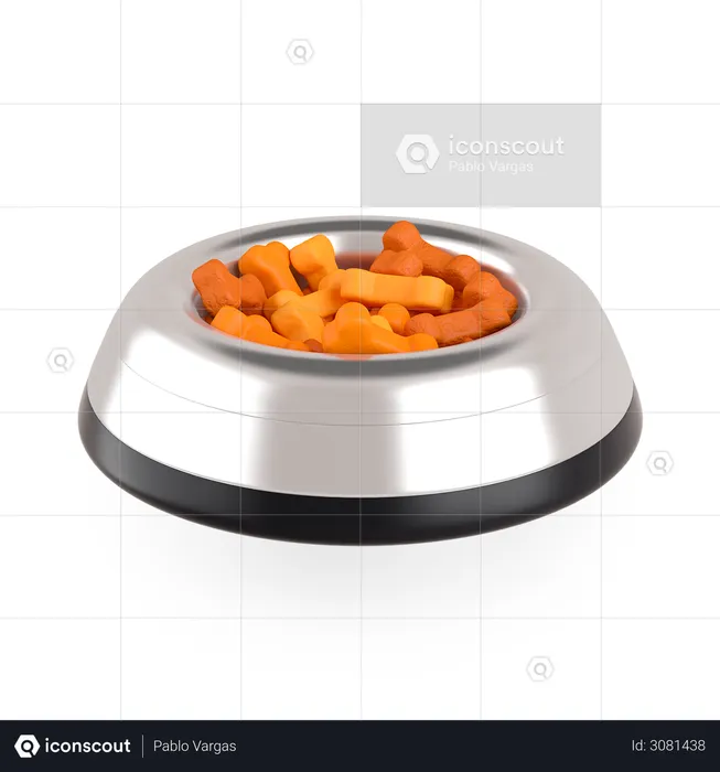 Dog Food  3D Icon