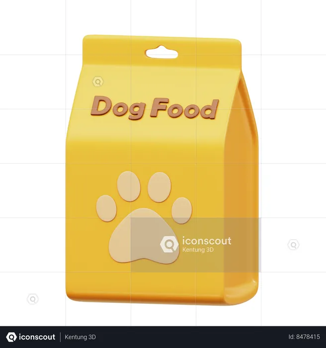 Dog Food  3D Icon