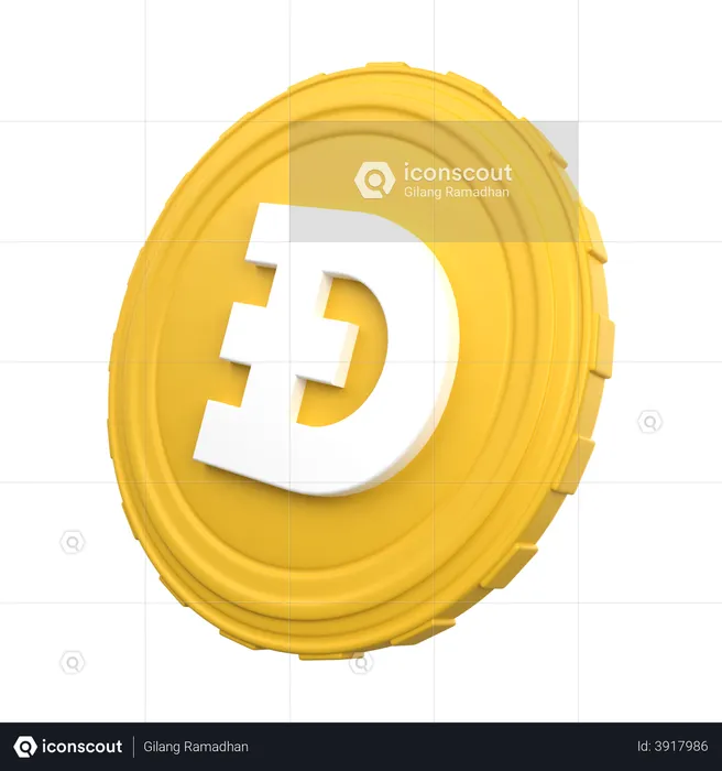 Moneda dux  3D Illustration
