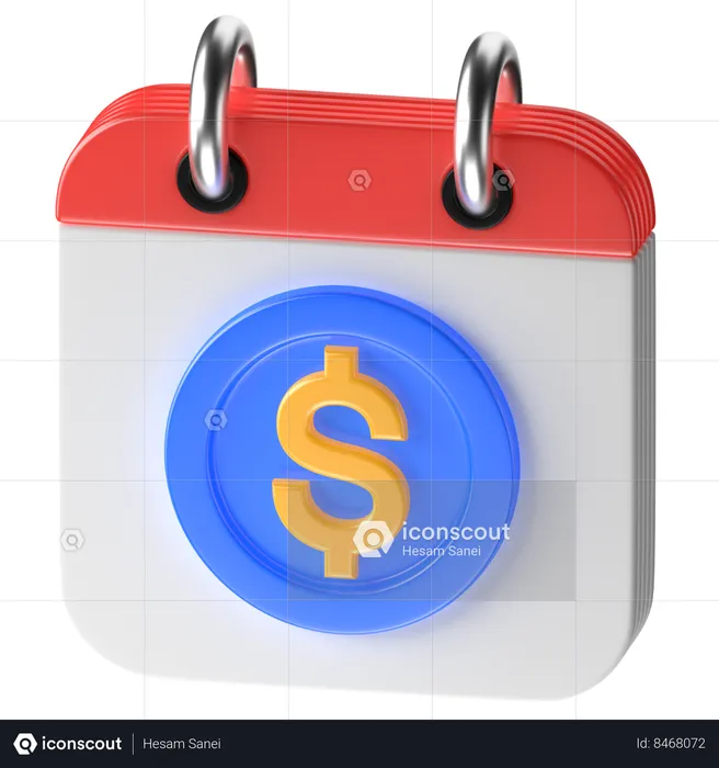 Dólar  3D Icon