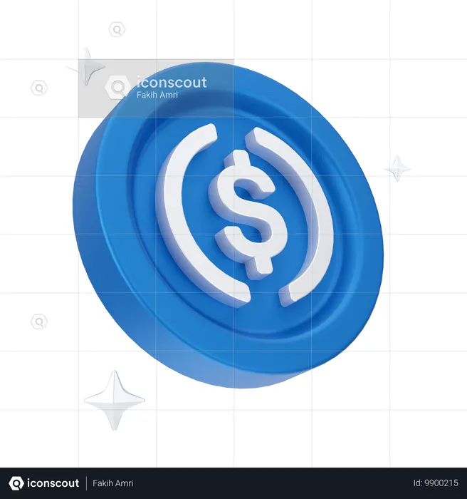 Dólar  3D Icon