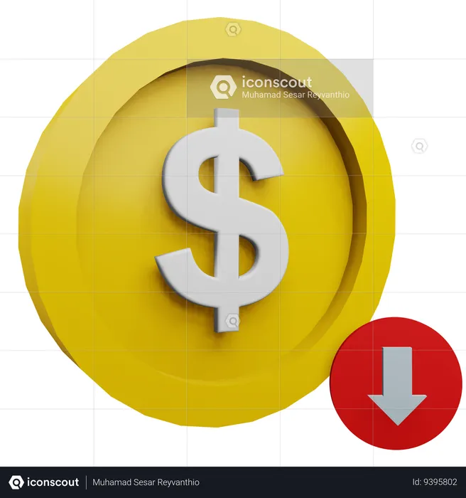 Dollar  3D Icon