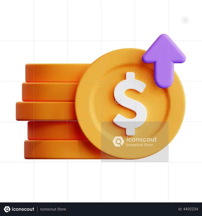 Dollar  3D Illustration