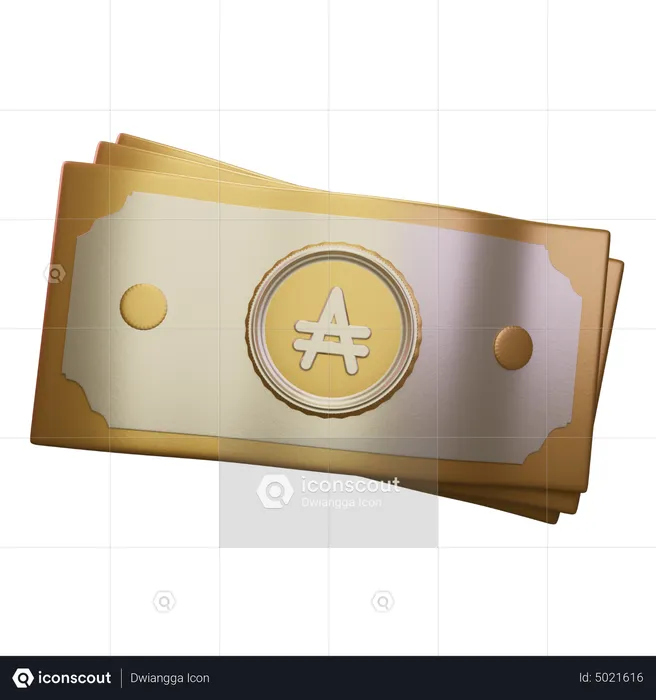 Dollar Australian  3D Icon