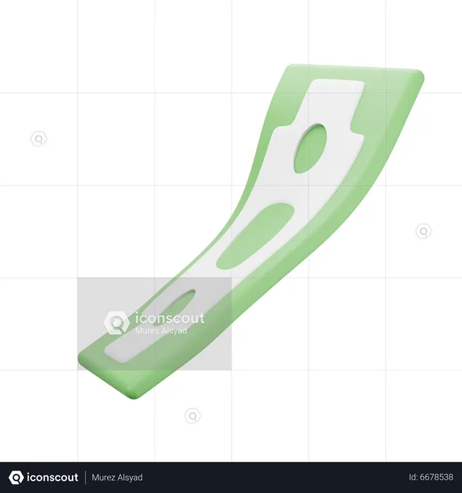 Dollar Coin  3D Icon