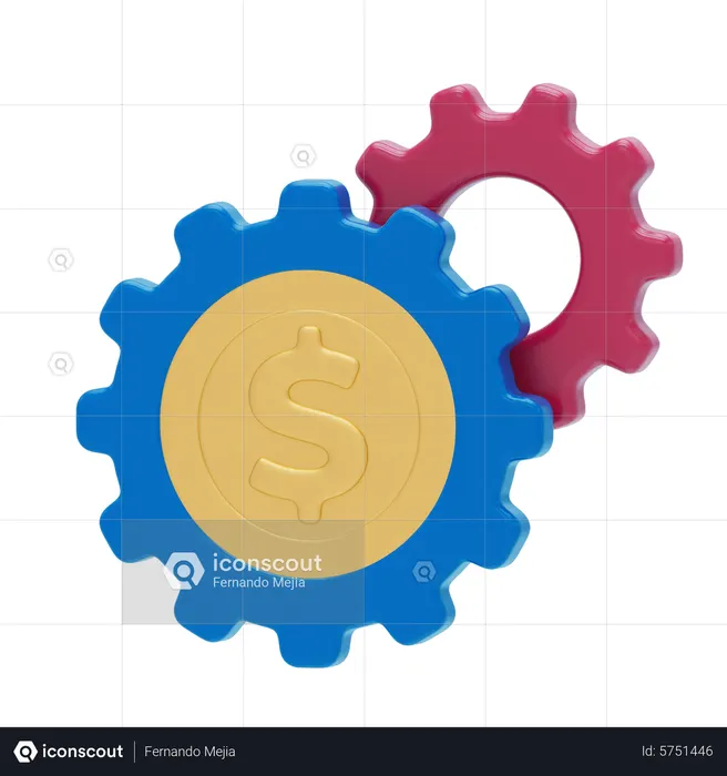 Noix de dollar  3D Icon