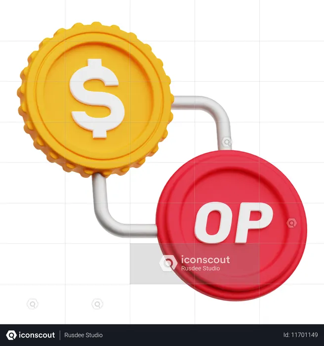 Dollar Exchange  3D Icon
