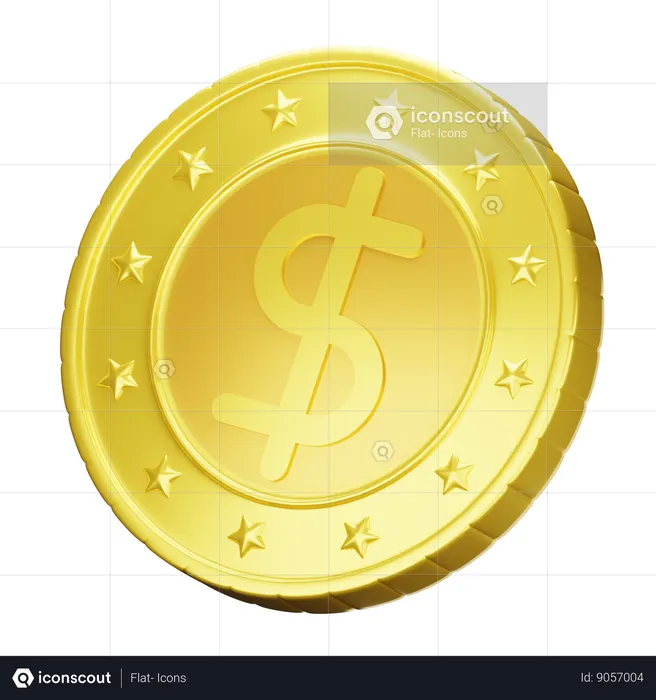 Dollar Symbol  3D Icon