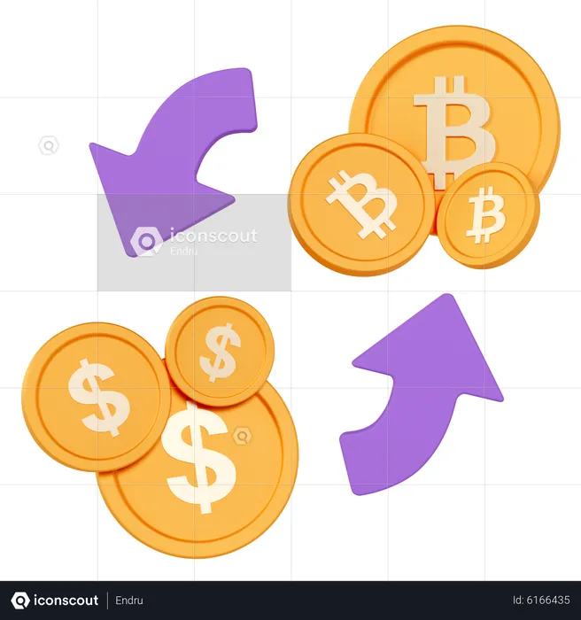 Dollarwechsel  3D Icon