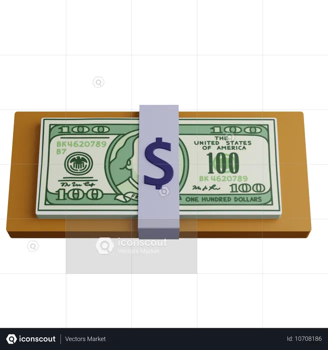 Dollar-Note  3D Icon