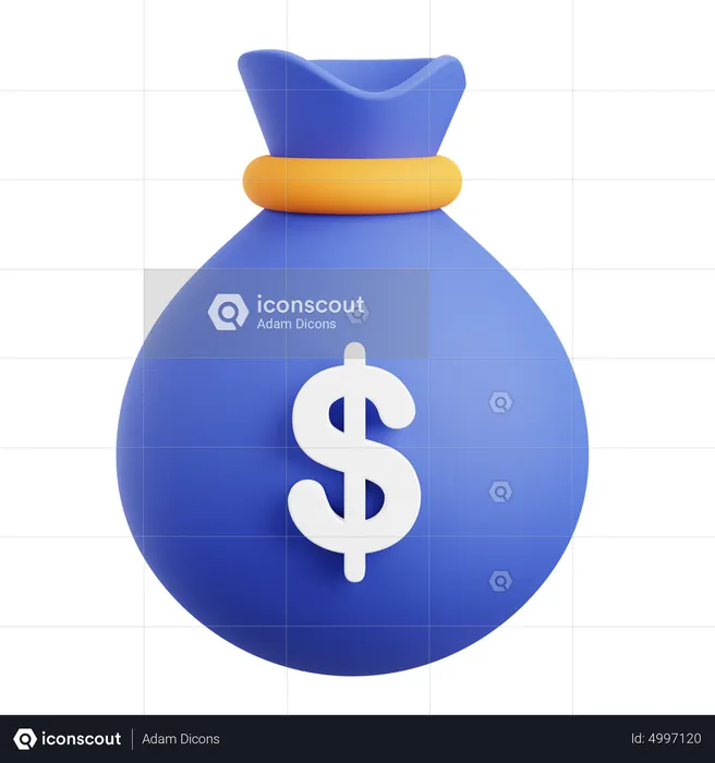 Dollarsack  3D Icon