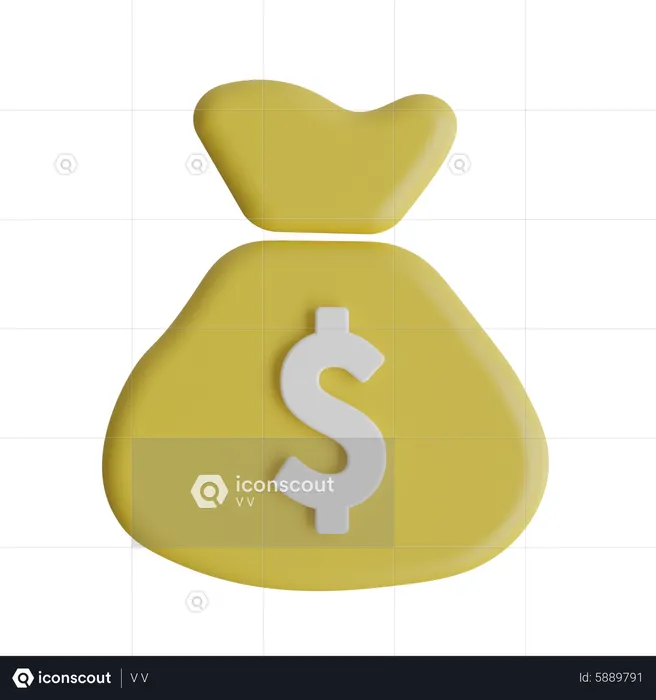 Dollarsack  3D Icon